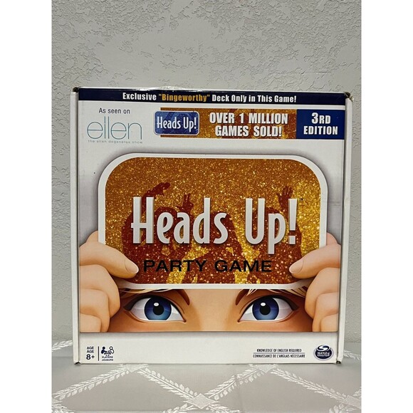 Heads Up Party Game - As seen on Ellen - 3rd Edition - New - Sealed - Picture 5 of 7